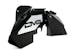 DV8 Offroad INFEND-01FBRL Jeep JK Front Inner Fenders With Rock Lights, Black